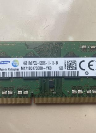 Оперативная память для ноутбука SODIMM DDR3L SAMSUNG 4GB PC3L-...