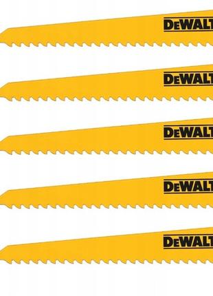 Полотно на сабельну пилу DeWalt 152мм по 5шт США