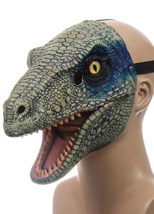 Маска Динозавра 3Д Для дітей і дорослих з Рухомою Щелепою й Ре...