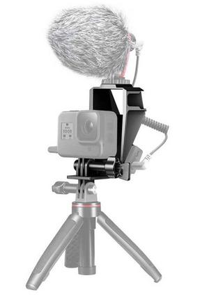 Селфи зеркало с креплением адаптера микрофона для GoPro Ulanzi...