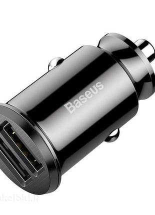 Адаптер зарядки в прикуриватель BASEUS CCALL-ML01 Grain Car Ch...