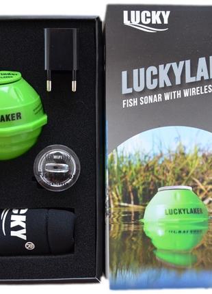 Портативный беспроводной WI-FI эхолот Lucky FF (916)