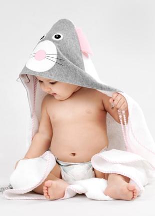 Полотенце детское для купания "мышонок"