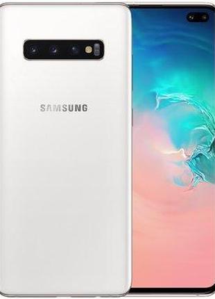 Смартфон Samsung Galaxy S10+ Duos (G975F\DS) 512Gb Ceramic Whi...