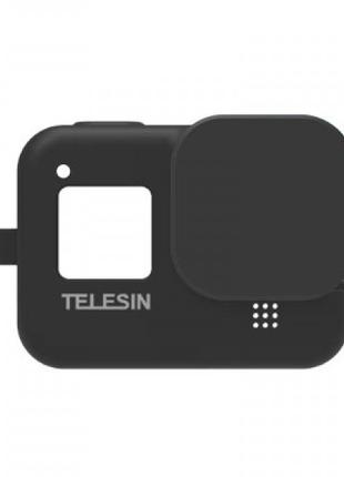 Чехол GoPro 8 силиконовый с колпачком Telesin GP-PTC-802 cp