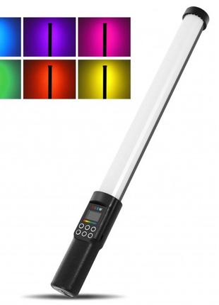 Светодиодный осветитель палка RGB 122 LED 55см отражатель Pulu...