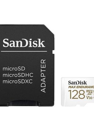 Карта памяти 128 ГБ microSDXC U3 V30 SanDisk Max Endurance SDS...