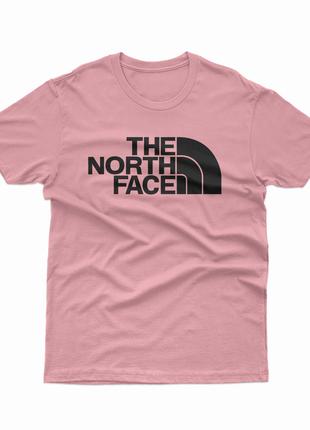 Рожева футболка The north face