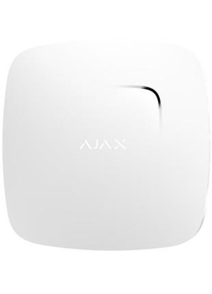 Беспроводной датчик дыма Ajax FireProtect white