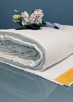 Вафельное полотенце в рулоне, 120 г/м2 плотность, 60 м, ткань ...
