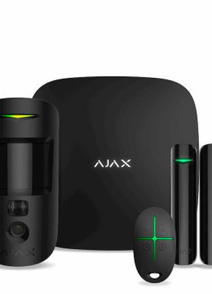 Комплект бездротової сигналізації Ajax StarterKit Cam Plus (8E...