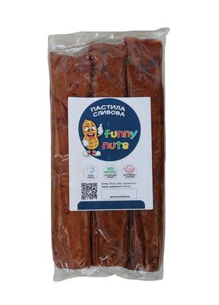 Пастила сливовая "FunnyNuts", фруктовая, 100 г, шт. (арт. 224)