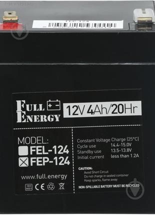 Аккумулятор 12В 4 Ач для ИБП Full Energy FEP-124