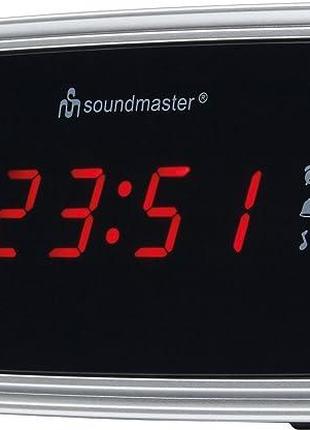 Soundmaster UR106SW UKW-PLL Радіогодинник із фіксованим переда...
