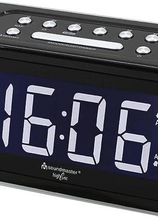Soundmaster FUR4005 — Радіокерований годинник з FM-PLL,будильн...