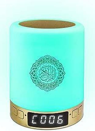 Bluetooth Динамик Корана Светодиодный Ночной светильник,Ночник...