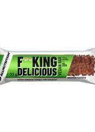 Allnutrition F**king delicious Vegan Bar - 15x55g Brownie