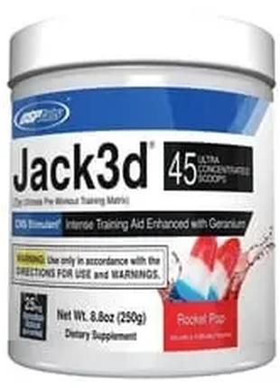 Передтренувальний комплекс USPLabs Jack3d 250g з геранню