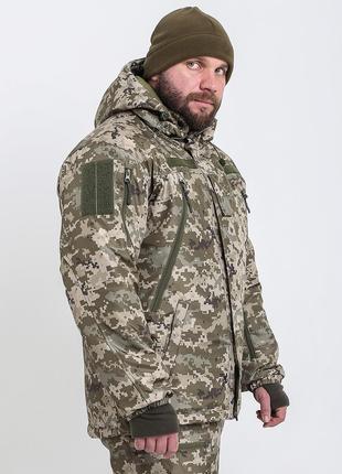 Тактическая куртка зимняя пиксель М14 для ВСУ Куртка военная M...