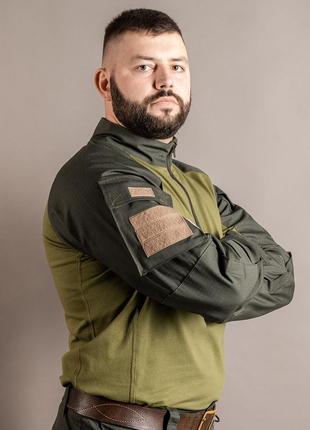 Тактическая рубашка убакс боевая армейская для ВСУ MILIGUS оли...