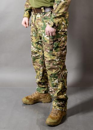 Камуфляжные брюки тактические мультикам MILIGUS Штаны военные ...