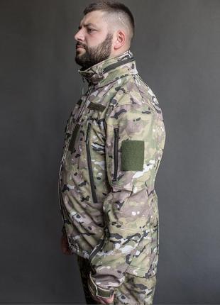 Куртка демісезонна тактична Soft shell multicam Куртка військо...