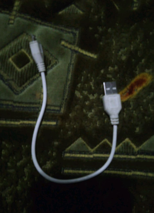 Micro USB cable in USB  16см
Кабель микро ЮСБ на ЮСБ 
Высылаю