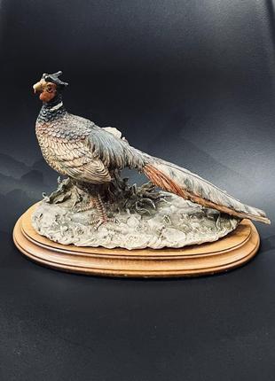 Статуэтка фигурка фазан фазан miuseppe armani capodimonte