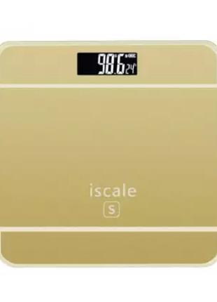 Ваги для підлоги електронні iScale 2017D 180кг (0,1кг)
