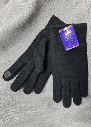 Перчатки мужские тёплые зима, флисовые перчатки, перчатки флис...