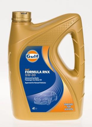 Моторное масло GULF FORMULA RNX 5W-30 4 л