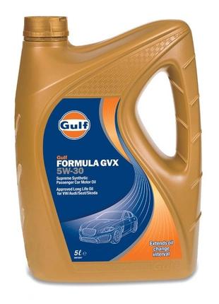 Моторное масло GULF FORMULA GVX 5W-30 5 л