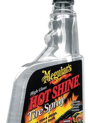 Спрей для чорніння шин з блиском - Meguiar's Hot Shine Tire Sp...