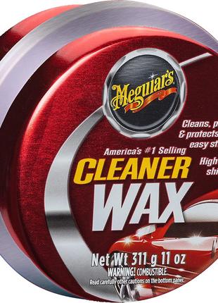 Твердий віск-очисник Meguiar's Cleaner Paste Wax 311г