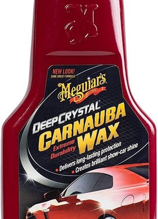 Воск карнауба - Meguiar`s Deep Crystal Carnauba Wax, 473 мл