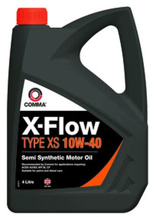 COMMA Масло моторное X-FLOW TYPE XS 10W-40 4л.