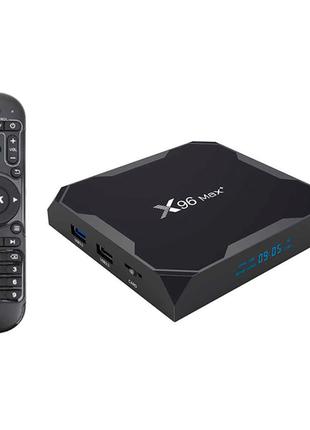 Смарт ТВ приставка/Android Tv Box X96 MAX+ 4/32Гб
