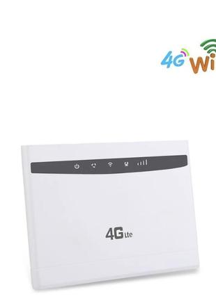 Беспроводной WI-FI роутер LTE CPE 4G 300 Mbps со слотом для Si...