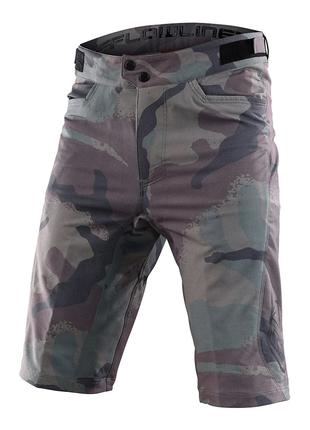 Велошорты TLD FLOWLINE SHORT SHELL Camo [Woodland] 32