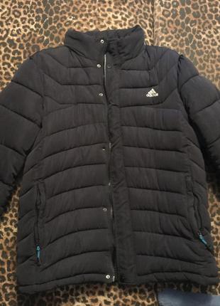 Зимова чоловіча курточка пуховик Adidas