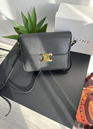 Женская сумка Селин / Celine black / черная