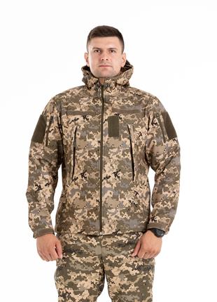 Куртка демисезоння SoftShell ММ-14 піксель