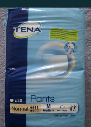Трусы-подгузники для взрослых Tena Pants Normal Medium, 30 шт.