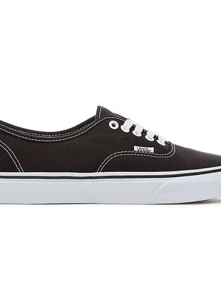 Кеды Vans Authentic - Black/White (оригинал аутентик ванс)