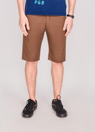 Мужские шорты чинос Outfits - Сlassic brown коричневые (чолові...