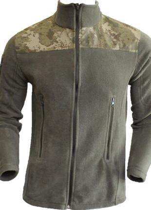 Флисовая кофта тактическая куртка Bicatex Tactical олива форма...