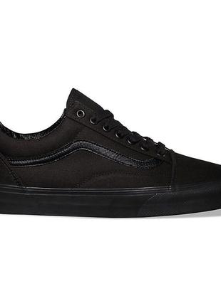 Кеды Vans Old Skool - Black/Black (оригинал олд скул ванс)