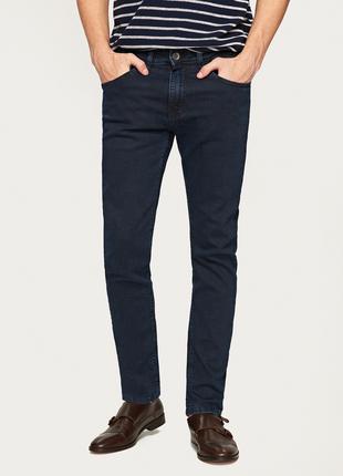 Джинси Reserved - Темно синие джинсы мужские скинни (мужcкие д...