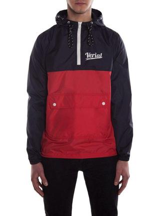 Анорак куртка Verial — Classic Червоно-чорний (чоловіча/чолович)