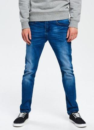 Джинси Cropp - Синие узкие джинсы RA (мужcкие джинсы)